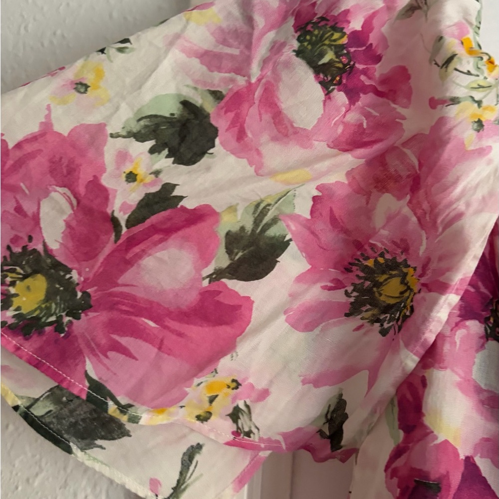 Abercrombie & Fitch Pink Floral Maxi Dress - Picture 7 of 9